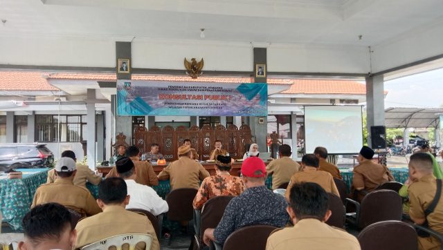 Jaring Aspirasi Masyarakat, Dinas PUPR Jombang Gelar Konsultasi Publik l