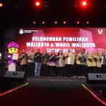 Gandeng Happy Asmara, KPU Kota Kediri Luncurkan Maskot dan Jingle Pilwali 2024