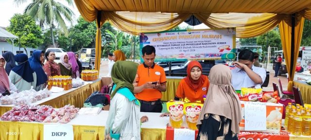 Jelang Hari Raya Idul Fitri 2024, Pemkab Jember Gelar Gerakan Pangan Murah Serentak