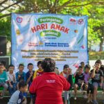 Minggu Bahagia di Rusunawa, Warnai Peringatan Hari Anak Nasional di Kota Kediri