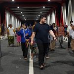 Bupati Kediri Cek Kesiapan Jembatan Jongbiru Jelang Difungsikan