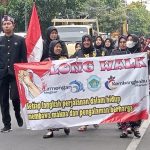 Usai Terima SK, Ratusan PPPK Kabupaten Lamongan Jalan dari GOR ke Gedung Pemkab