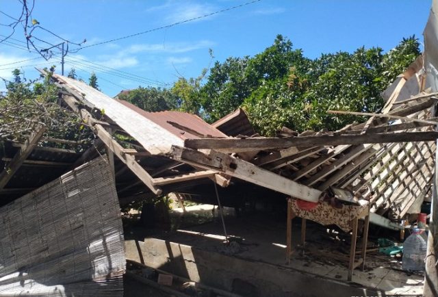 Tertimpa Pohon Tumbang, Dua Rumah Kakak Beradik di Situbondo Rusak Berat 