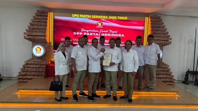 Gerindra Beri Surat Tugas Kepada Yuhronur Efendi untuk Cari Bacawabup Lamongan