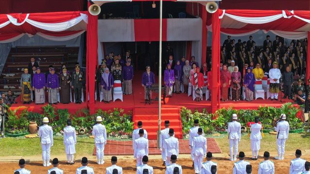 Peringati HUT Ke-79 RI, Pj Wali Kota Kediri Berharap Semua Lapisan Masyarakat Bersatu untuk NKRI 