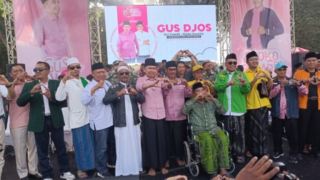 Gus Fawait-Djoko Susanto Jember Deklarasi Calon Bupati dan Wakil Bupati