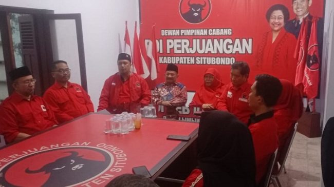 Pasca Ditetapkan Tersangka, PDIP Situbondo Tarik Dukungan ke Paslon Pertahana 