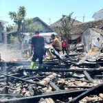 Usai Upacara Agustusan, Empat Rumah Warga Situbondo Hangus Terbakar 