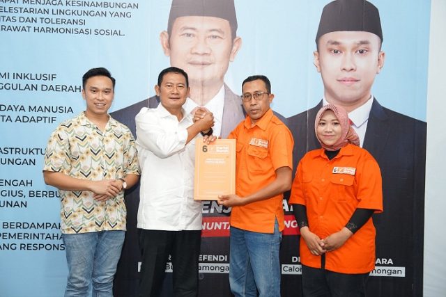 Pilkada Lamongan 2024, Dukungan Terus Mengalir 14 Parpol Mendukung Paslon Yuhronur-Dirham