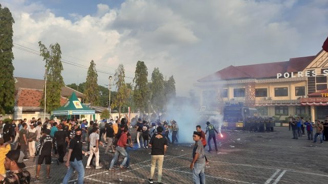 Jelang Pilkada Serentak 2024, Polres Situbondo Gelar Simulasi Sispamkota 