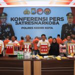 Satresnarkoba Polres Kediri Kota Ungkap Kasus Narkoba dan Peredaran Miras