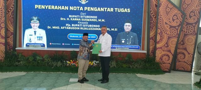 Jabat Pjs Bupati Situbondo, Aftabuddin Siap Menjaga Netralitas ASN di Pilkada 2024 