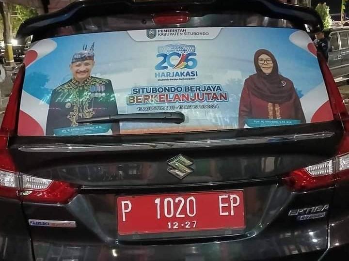 Bawaslu Surati Pjs Bupati Situbondo Terkait Foto Pasangan Petahana di Mobil Dinas Pemkab