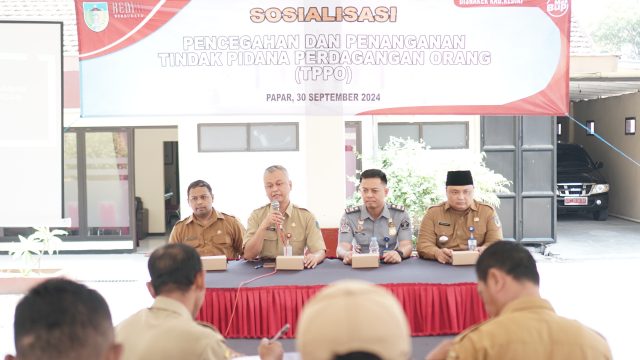 Imigrasi Kediri Edukasi Perangkat Desa Cegah PMI Jadi Korban TPPO