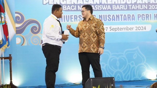 Interupsi Sambutan Bupati Dhito, Mahasiswa Kediri Ini Justru Dapat Apresiasi