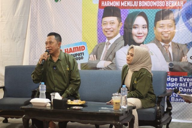 Serap Aspirasi Komunitas Pemuda Bondowoso, Ra Hamid Dorong Kreativitas Anak Muda