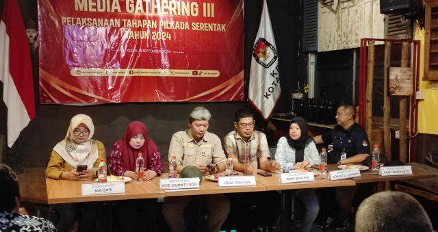 Sosialisasikan Pilkada Serentak 2024, KPU Kediri Gelar Media Gathering