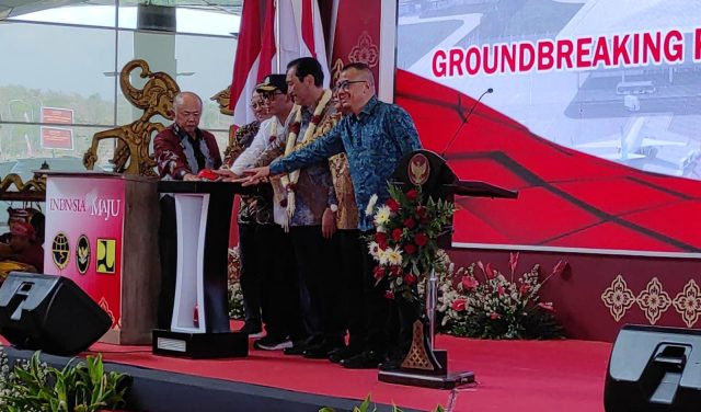 Menko Marves RI dan Menhub Resmikan Bandar Dhoho Kediri dan Ground Breaking Akses Tol