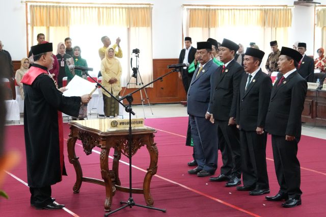 Resmi Dilantik, Pemkab Kediri Berharap Pimpinan Definitif DPRD Segera Susun RAPBD 2025