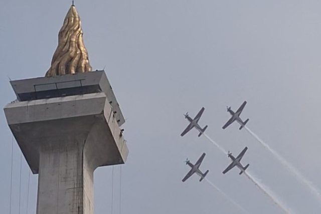 HUT Ke-79 TNI di Monas, Masyarakat Bisa Naik Tank hingga Nonton Konser