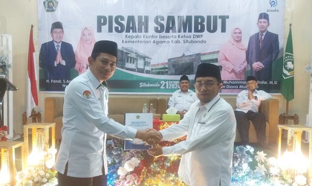 Jabatan Kepala Kemenag Situbondo, DiserahTerimakan 