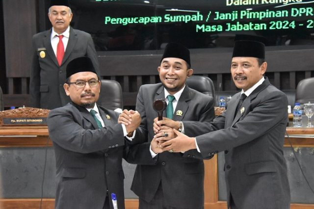 Mahbub Junaidi, Resmi Dilantik Jadi Ketua DPRD Situbondo 2024-2029 