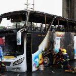 Bus di Thailand Terbakar, Sebanyak 25 Orang Diperkirakan Tewas