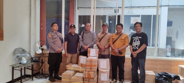 KPU Kota Kediri Terima Logistik 229.989 Surat Suara Pilkada 2024