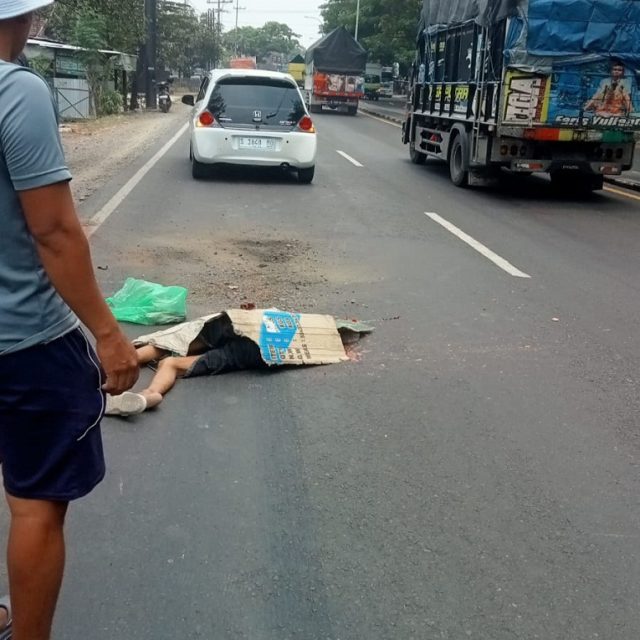 Nahas, Kakek Pengendara Sepeda Listrik di Lamongan Meninggal Terlindas Truk Tronton