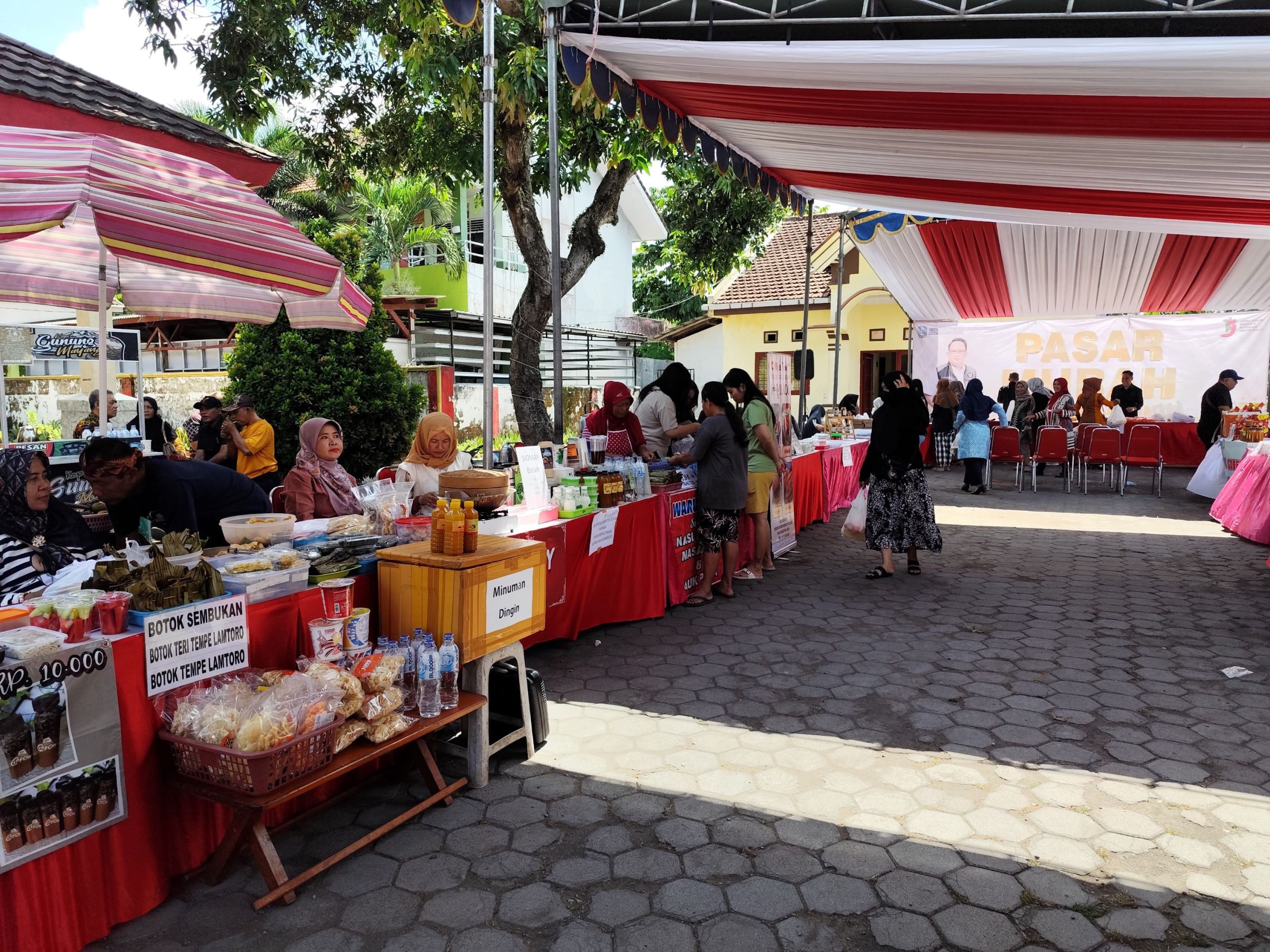 Gelaran Pasar Murah Pemprov Jatim Sepi Pengunjung, Pedagang Mulai Mengeluh