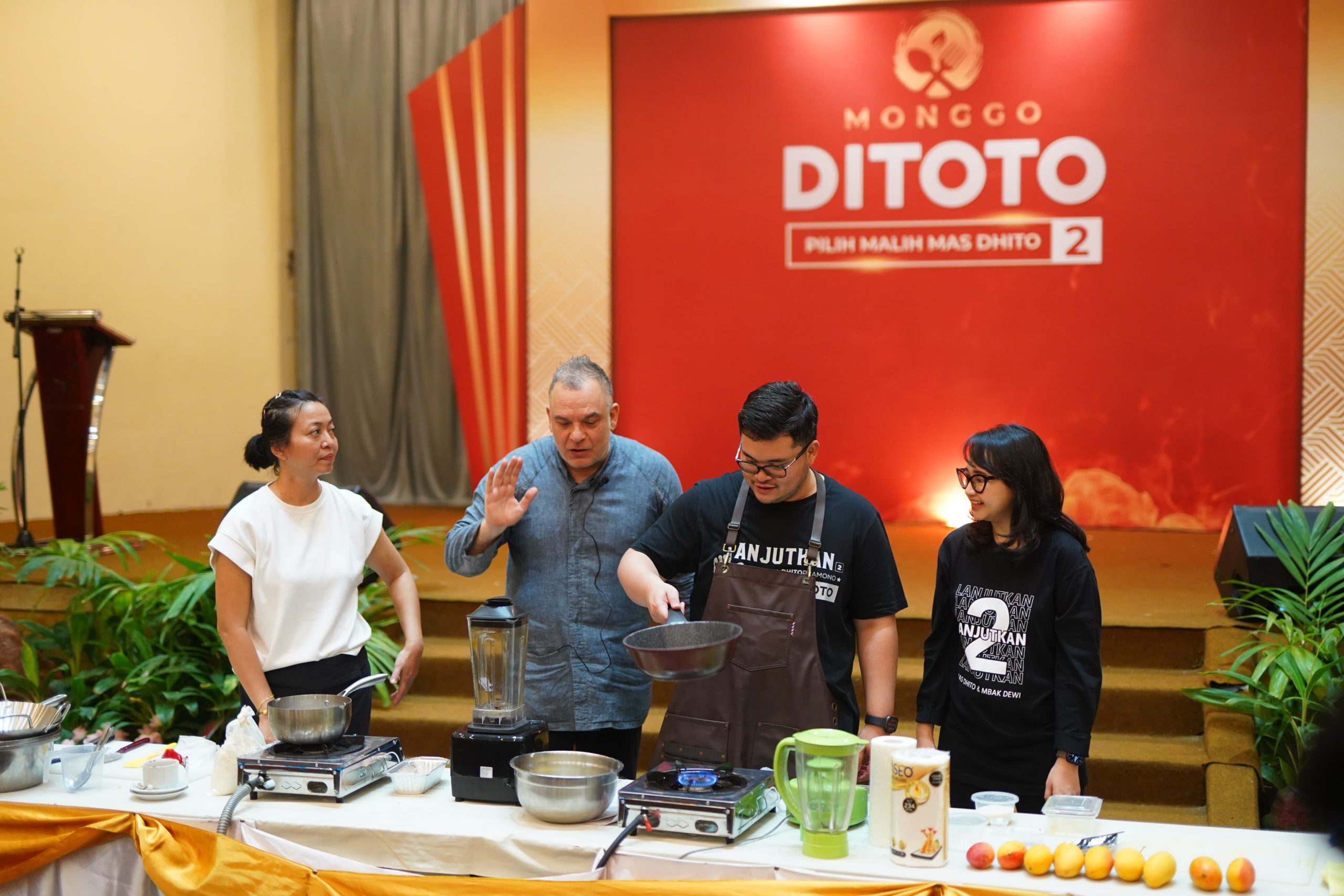 Genjot Kemandirian Usaha, Mas Dhito dan Istri Beri Pelatihan Olahan Mangga Podang