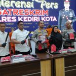 Satreskrim Polres Kediri Kota Ringkus Komplotan Perampok Minimarket Antar Kota