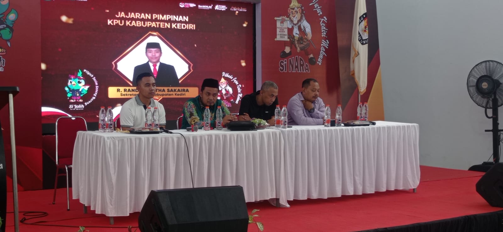 KPU Kediri Gelar Simulasi Pemungutan Dan Penghitungan Suara Pilkada 2024