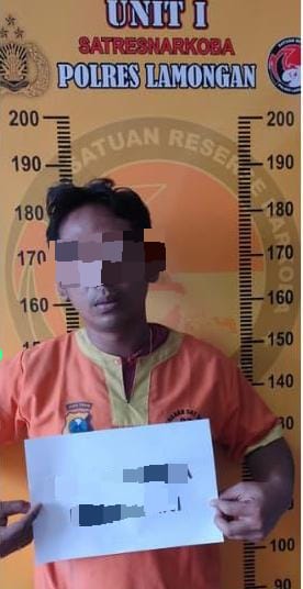 Satresnarkoba Polres Lamongan Tangkap Pengedar Sabu di Kecamatan Babat