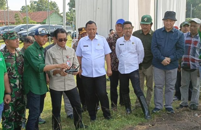 Pjs Bupati Kediri Hadiri Pencanangan Percepatan Tanaman Padi di Purwoasri