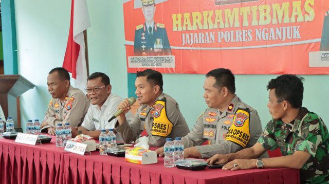 Polres Nganjuk Gelar Silaturahmi Kamtibmas Jelang Pilkada Serentak 2024