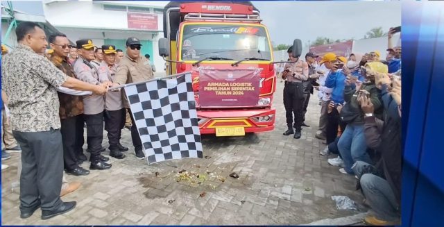 KPU Kabupaten Kediri Mulai Distribusi Logistik Pilkada 2024 ke 26 Kecamatan 