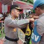 Apel Pergeseran Pasukan Polres Nganjuk, Kapolres Nyatakan Siap Amankan Pilkada 2024