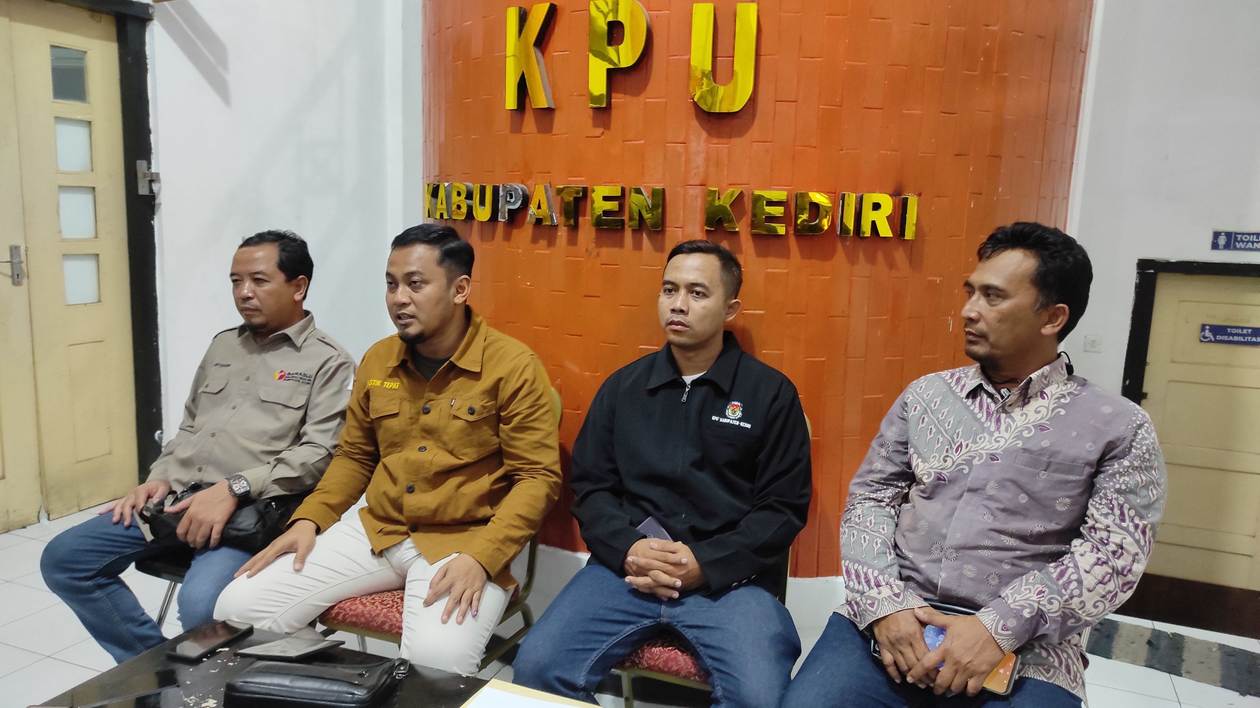 KPU Kabupaten Kediri Ajak Masyarakat Ikuti Proses Penghitungan dan Rekap Secara Berjenjang