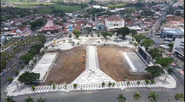 Renovasi Alun-alun Jember 95 Persen, Hendy: Konsep Minipolitan untuk Strategi Marketing