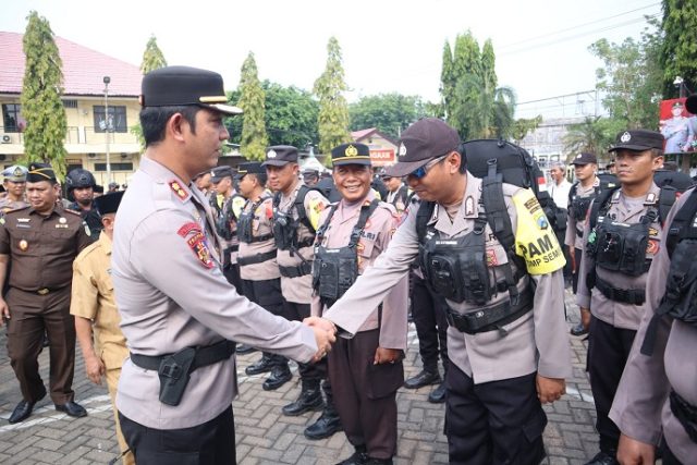 Polres Situbondo Terjunkan 6.00 Personel Gabungan Amankan TPS Pilkada 2024