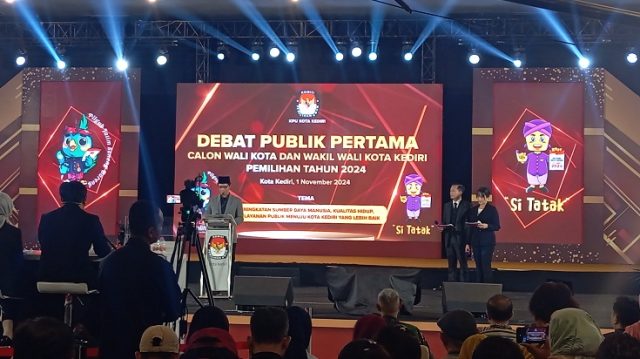 KPU Kota Kediri Gelar Debat Pertama Pilwali Kota Kediri 2024