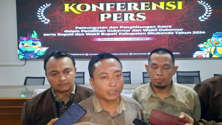 Pasca Pemungutan Suara, KPU Situbondo Imbau Waga Jaga Kondusifitas 