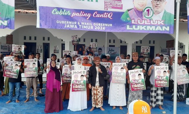 Komunitas Gembel Situbondo, Siap Menangkan Paslon Cagub-cawagub Jatim Luluk-Lukman