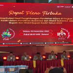 KPU Kabupaten Kediri Gelar Rapat Pleno Hasil Perolehan Suara Sah