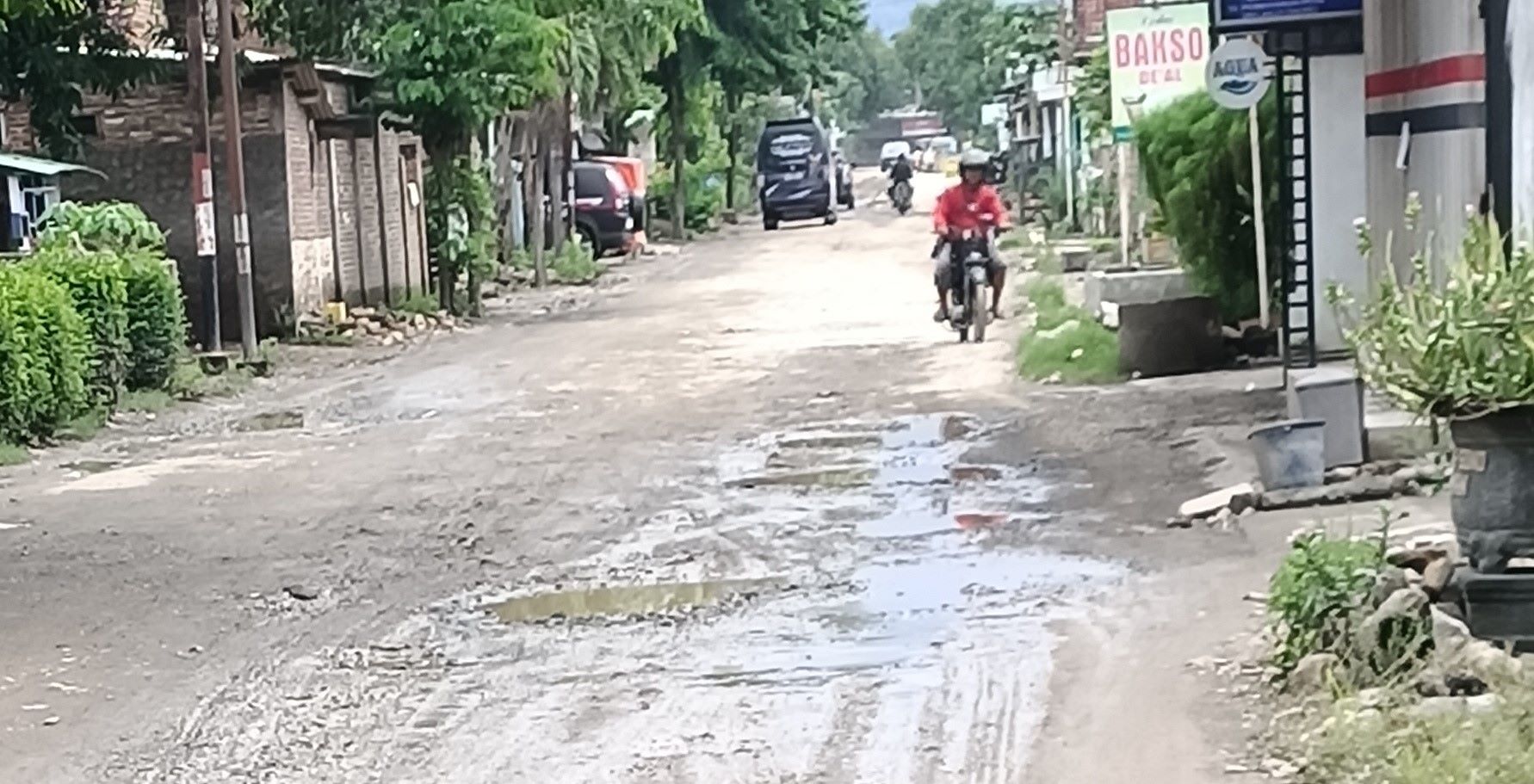 Pemkab Nganjuk Tutup Mata, Jalan Ke Obyek Wisata Rusak Parah