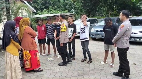 Pesta Lem di Lapangang Eks PG Demas, Enam Remaja di Situbondo Diamankan 