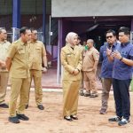 Tinjau Stadion Brawijaya, Wali Kota Kediri Vinanda Siapkan Rencana Perbaikan