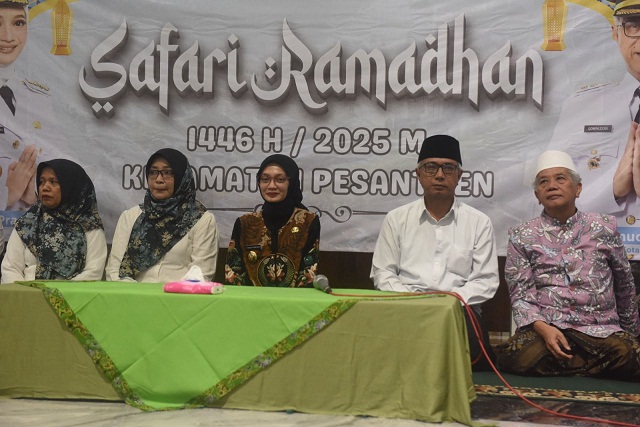 Hadiri Safari Ramadan Kecamatan Pesantren, Ini Pesan Mbak Wali Kota Kediri