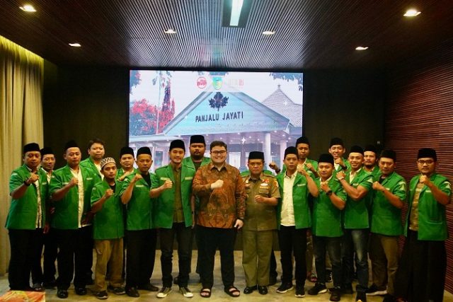 Bertemu GP Anshor, Mas Dhito Kolaborasi Akan Hapus Kemiskinan Ekstrem 